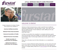 Tablet Screenshot of firstathealthcare.com